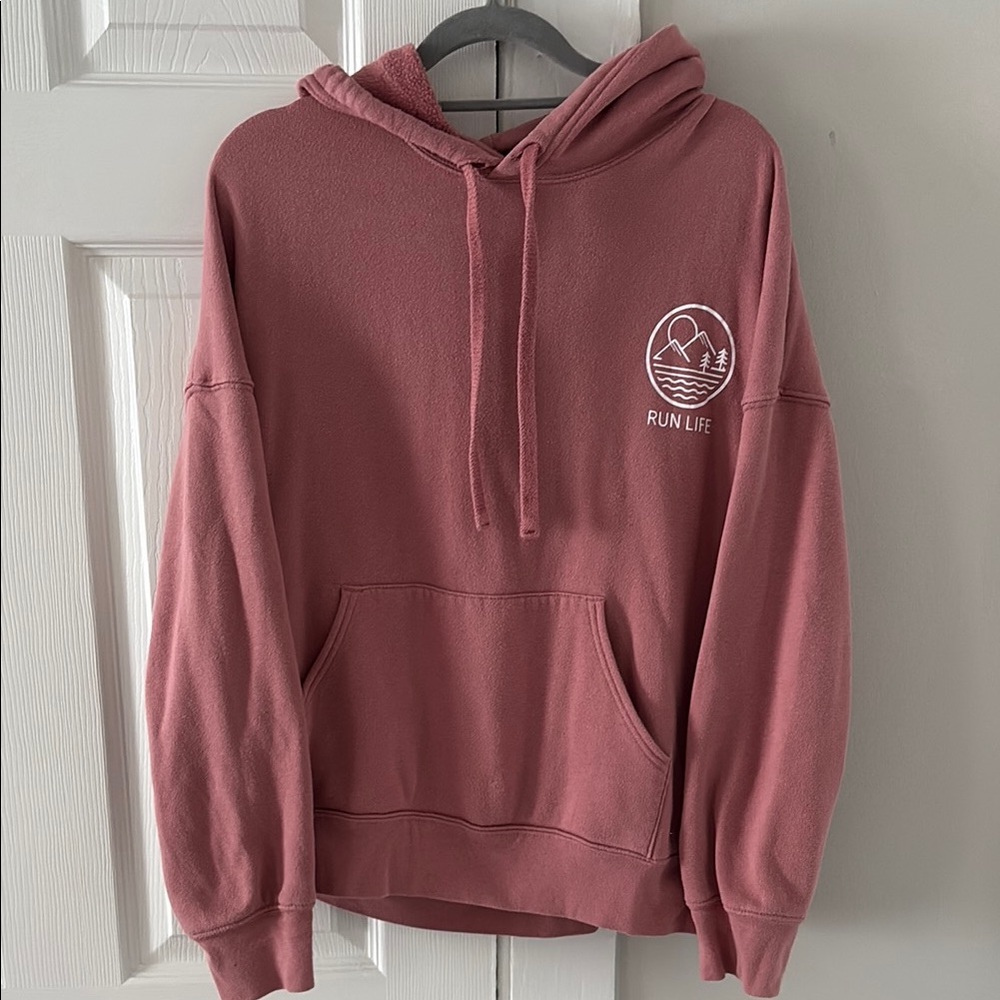 Dusty Rose Colored Hoodie